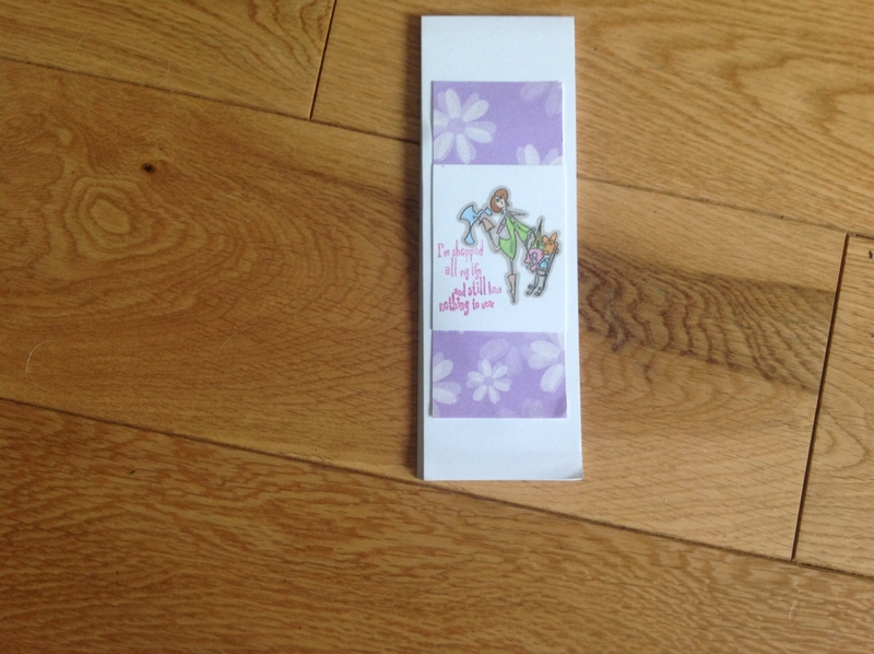 Hand Decorated Notepad Born to Shop 2374 Stall & Craft Collective