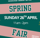 Spring Fair held at Daventry Town Football Club