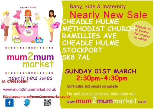 Stockport Cheadle Hulme mum2mum market, Mum2mum market North West ...