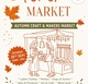 Autumn craft and makers market