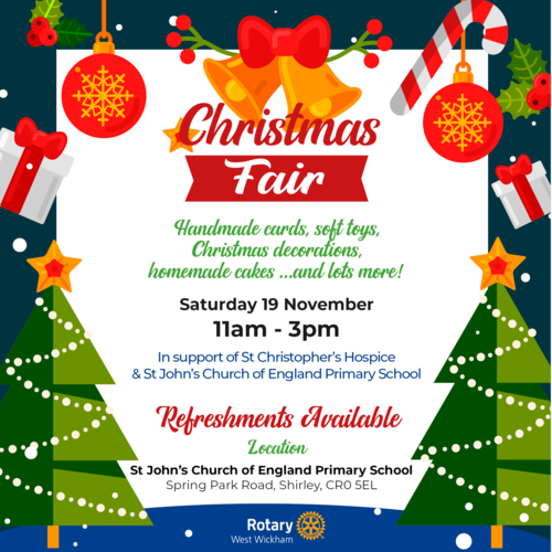 Shirley Christmas Fair, Christine RossSmith Ref 52302 Stall