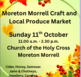 Moreton Morrell Craft and Local Produce Market