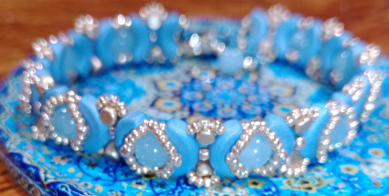 Vintage 9ct Gold Aquamarine & Diamond Bracelet - Bracelets from Cavendish  Jewellers Ltd UK