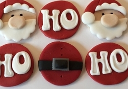 Christmas Themed Icing Decorations -  Buy One Get One Free Until 13th December 2014