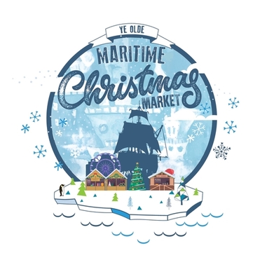 &#39;Ye Olde Maritime Christmas Market&#39; - Cutty Sark Gardens King William Walk Greenwich London