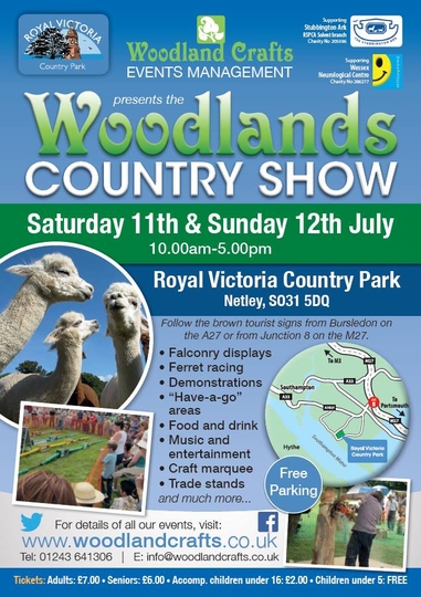 The Woodlands Country Show 2015 - Southampton - Packed With Exhibits, Activities &amp; Entertainment For All