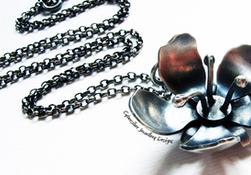Cybersilver Jewellery Designs - Handcrafted From Silver, Copper And Semi-Precious Gems. 