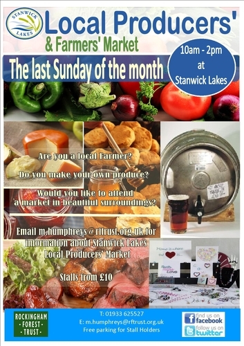 Stanwick Lakes Monthly Local Producers&#39; And Farmers&#39; Market -  Northamptonshire