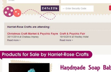 Stallholders : Don&#39;t Forget To Confirm Your Attendance At Listed Craft Fairs And All Other Listed Events