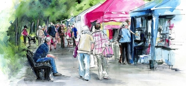 Prom Art - The Largest Open-Air Art And Crafts Fair In Cumbria